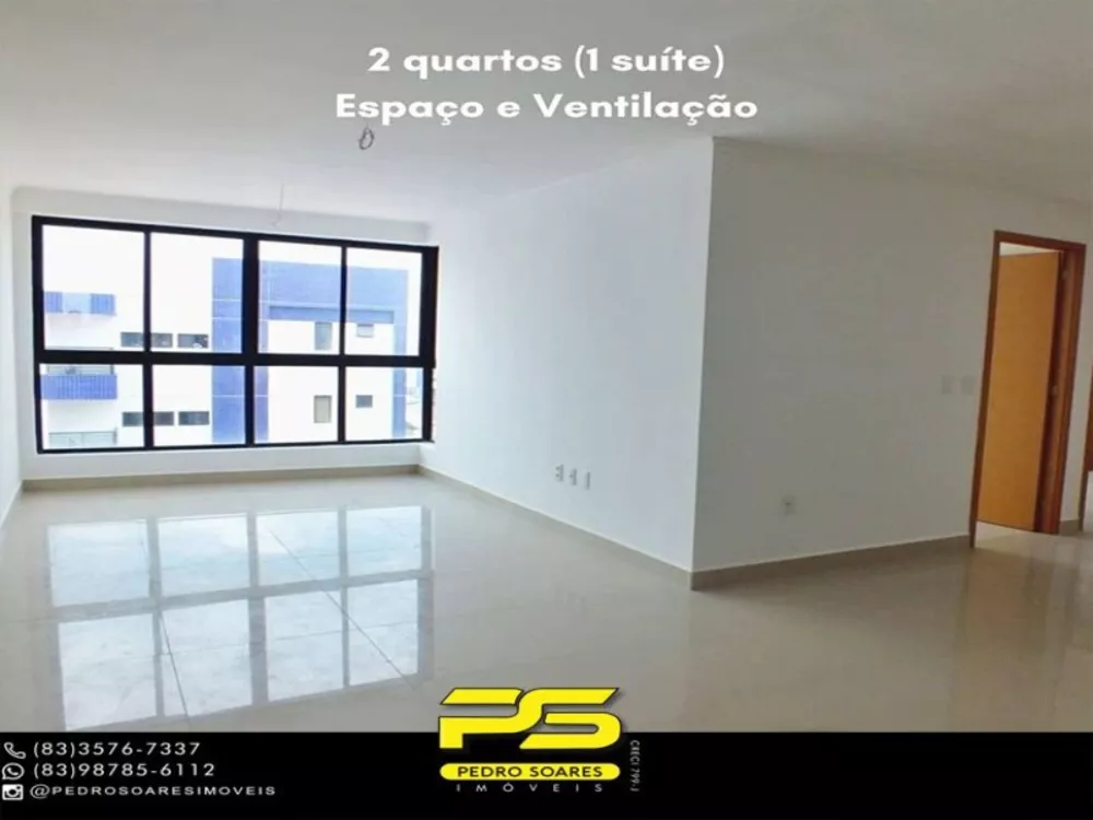 Apartamento à venda com 2 quartos, 60m² - Foto 3