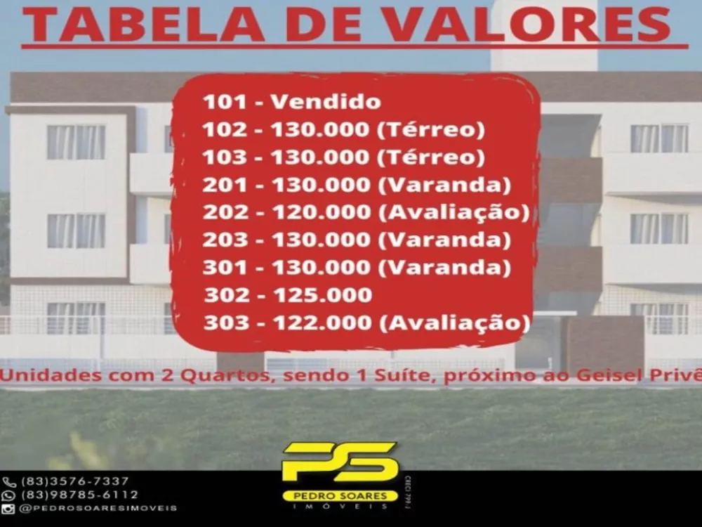 Apartamento à venda com 2 quartos, 55m² - Foto 2