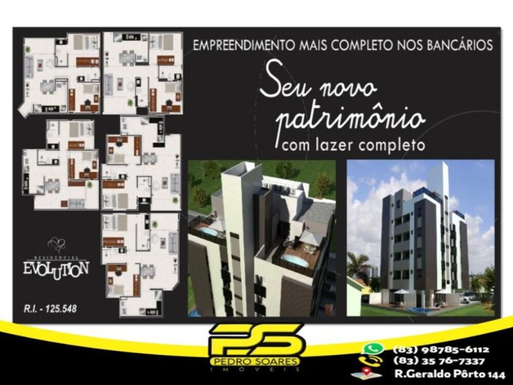 Apartamento à venda com 2 quartos, 55m² - Foto 3