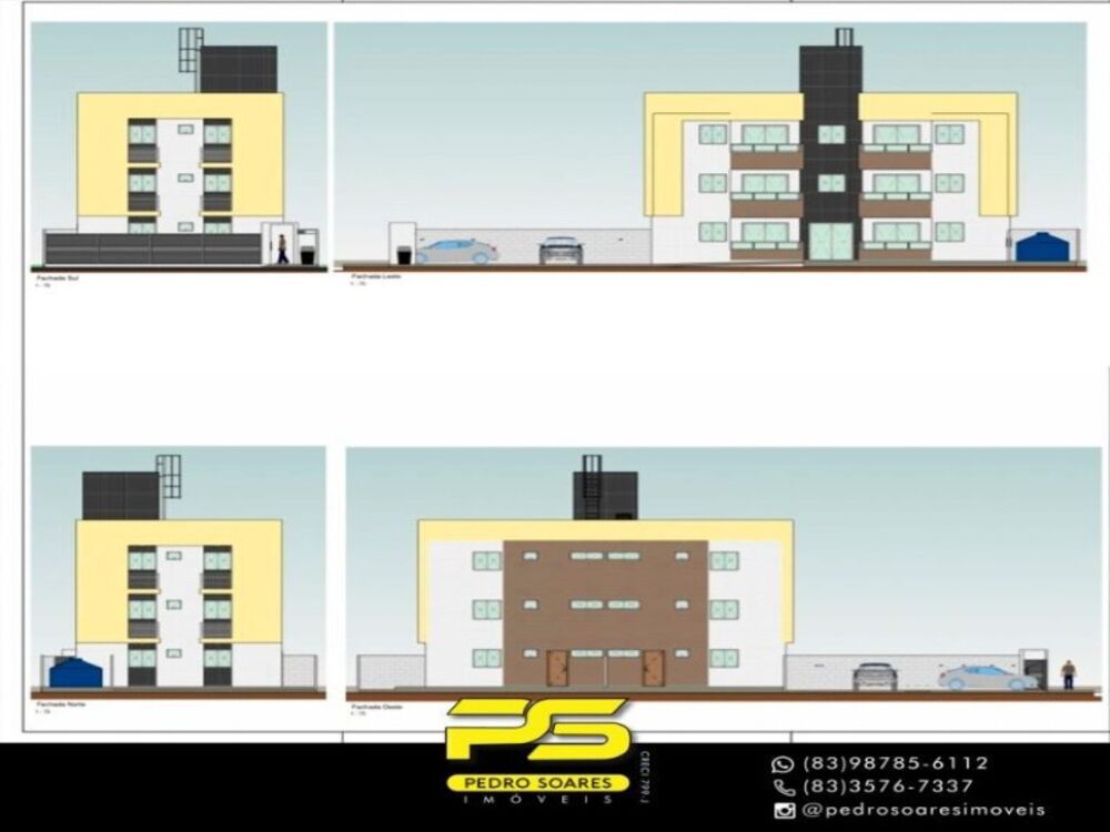 Apartamento à venda com 2 quartos, 64m² - Foto 2