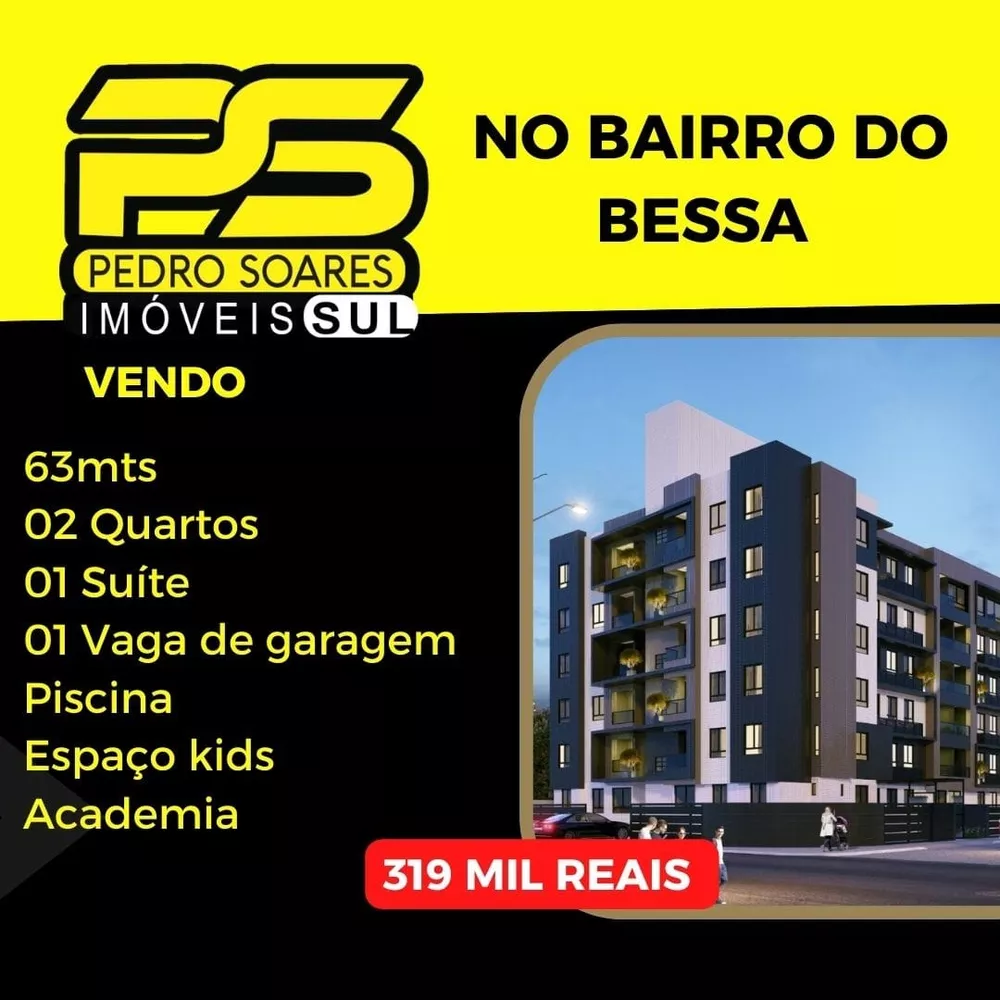 Apartamento à venda com 2 quartos, 63m² - Foto 1