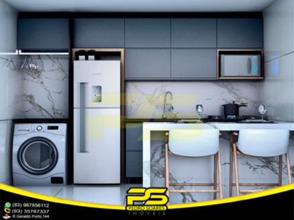 Apartamento à venda com 2 quartos, 104m² - Foto 3