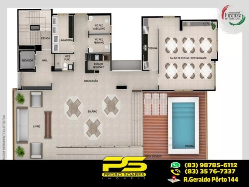 Apartamento à venda com 1 quarto, 51m² - Foto 3