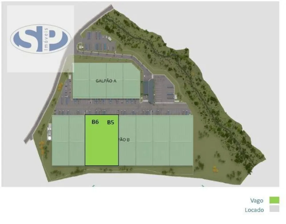 Depósito-Galpão, 2765 m² - Foto 1