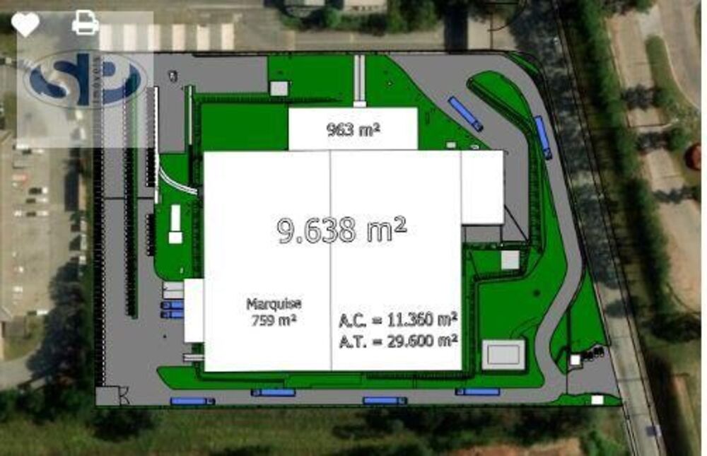 Depósito-Galpão, 11360 m² - Foto 1