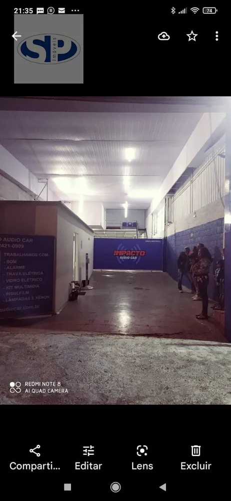 Depósito-Galpão, 392 m² - Foto 2