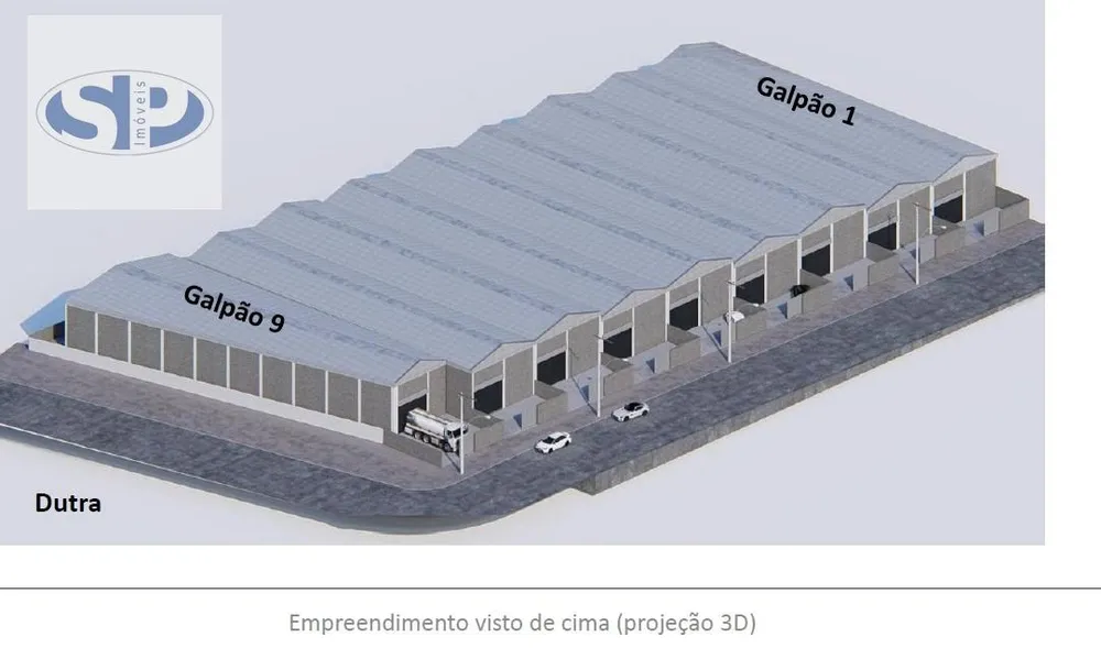 Depósito-Galpão, 534 m² - Foto 1