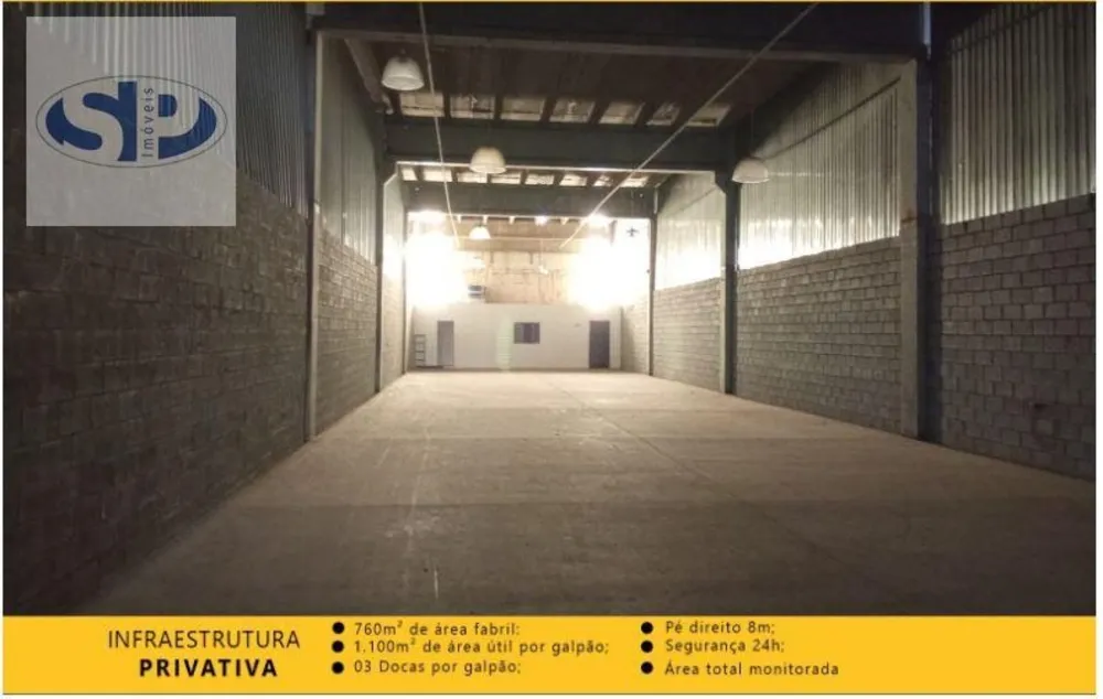 Depósito-Galpão, 1100 m² - Foto 12