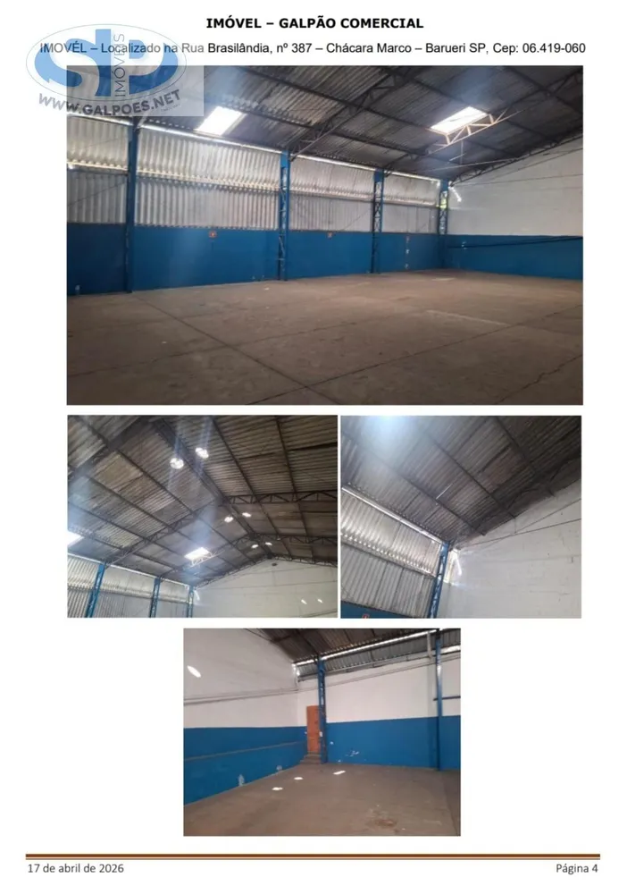 Depósito-Galpão, 600 m² - Foto 1