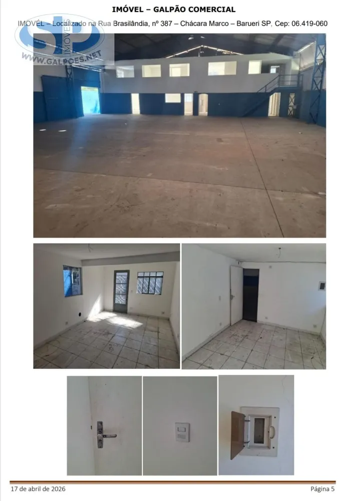 Depósito-Galpão, 600 m² - Foto 1