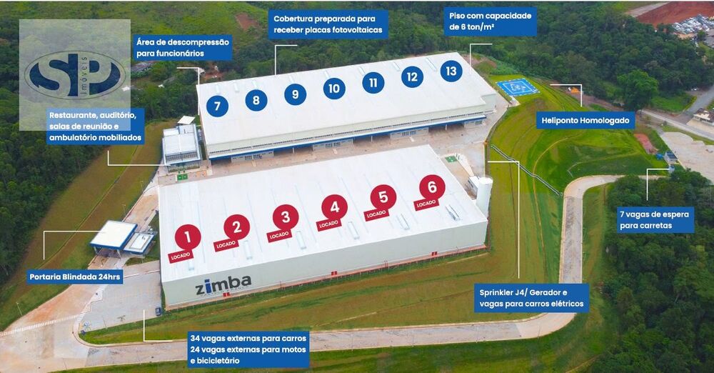 Depósito-Galpão, 3300 m² - Foto 2