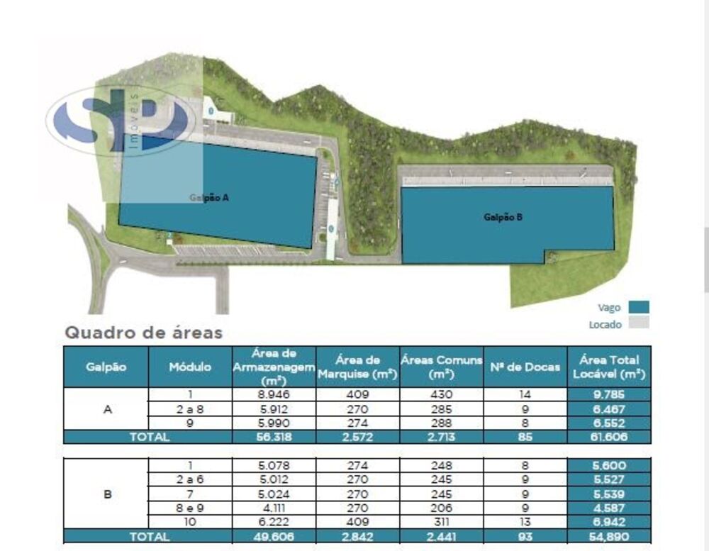Depósito-Galpão-Armazém para alugar, 8946m² - Foto 7