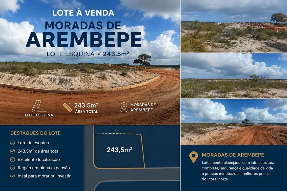 Terreno, 243 m² - Foto 1