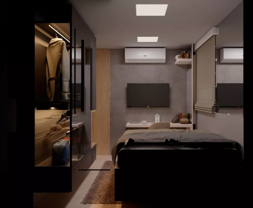 Apartamento, 1 quarto, 35 m² - Foto 1