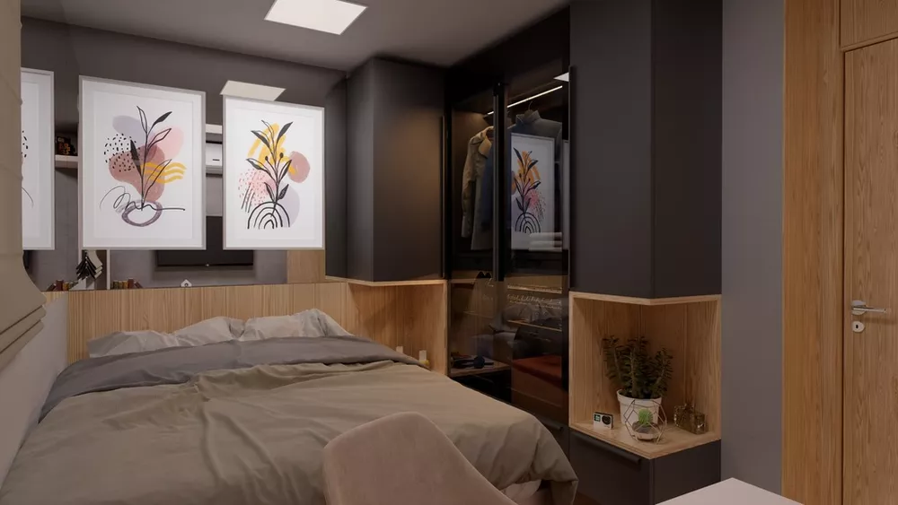 Apartamento, 1 quarto, 35 m² - Foto 4