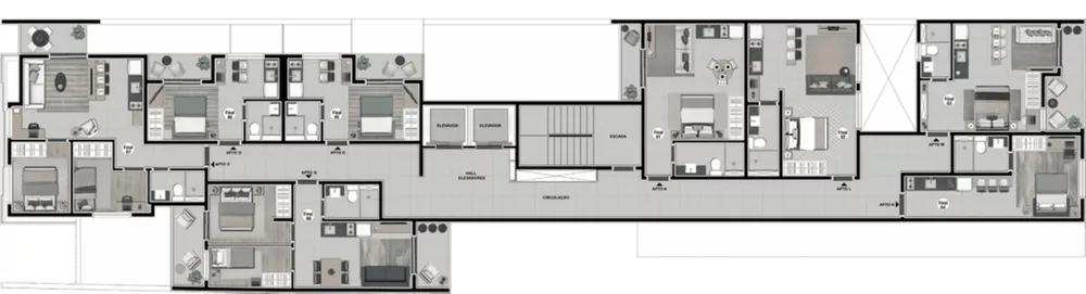 Apartamento, 2 quartos, 55 m² - Foto 8