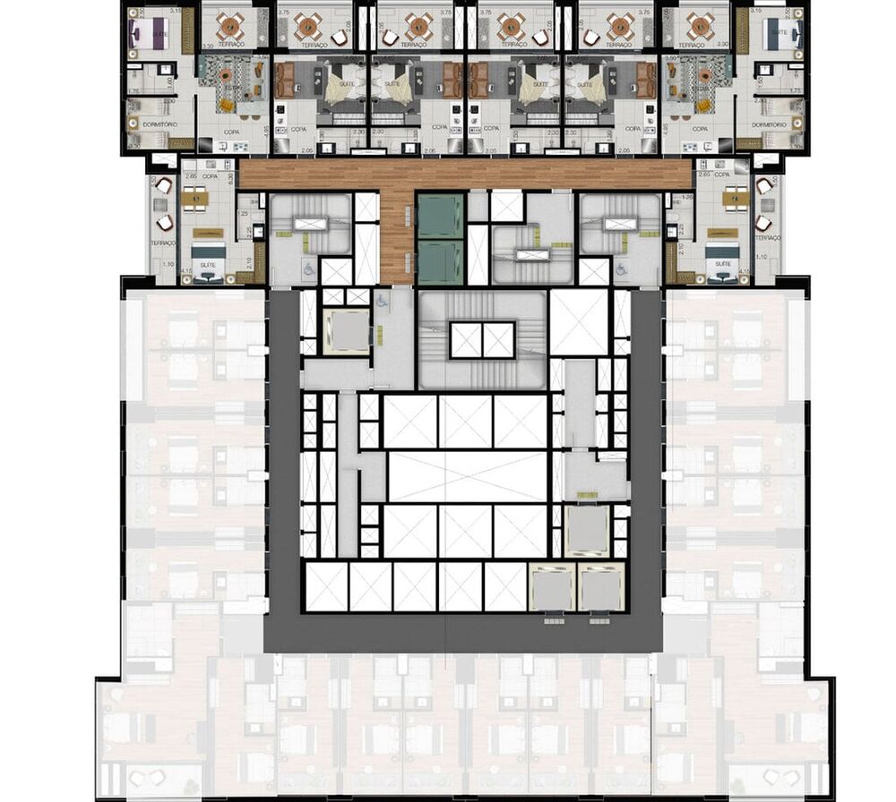 Apartamento, 1 quarto, 35 m² - Foto 2