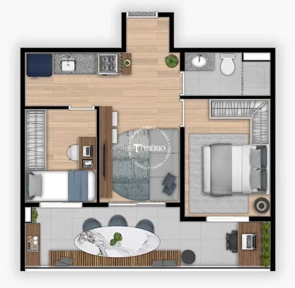 Kitnet-Studio, 34 m² - Foto 10