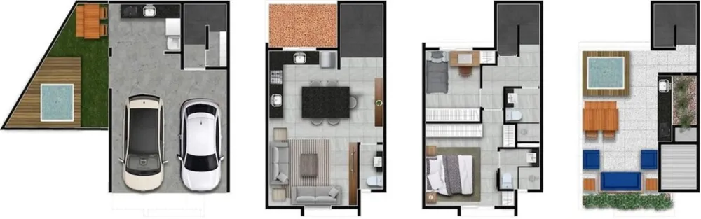 Casa de Condomínio, 2 quartos - Foto 3