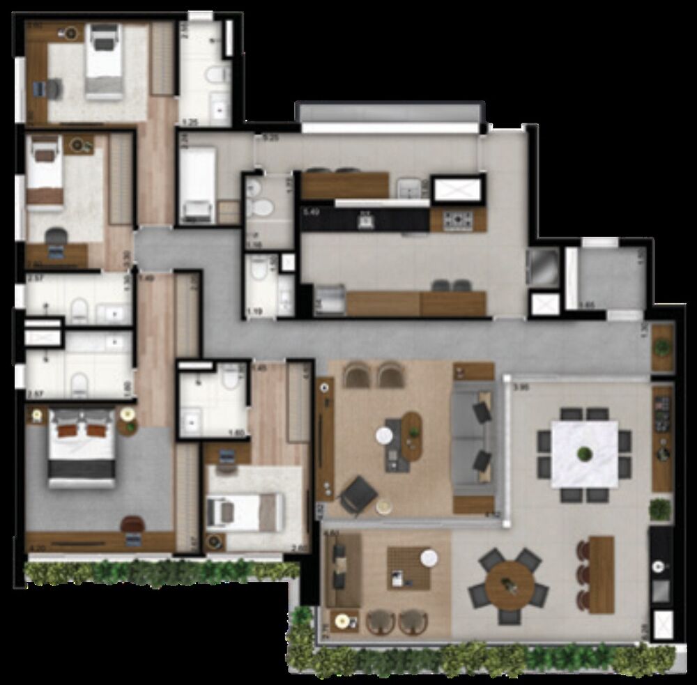 Apartamento, 4 quartos, 201 m² - Foto 14