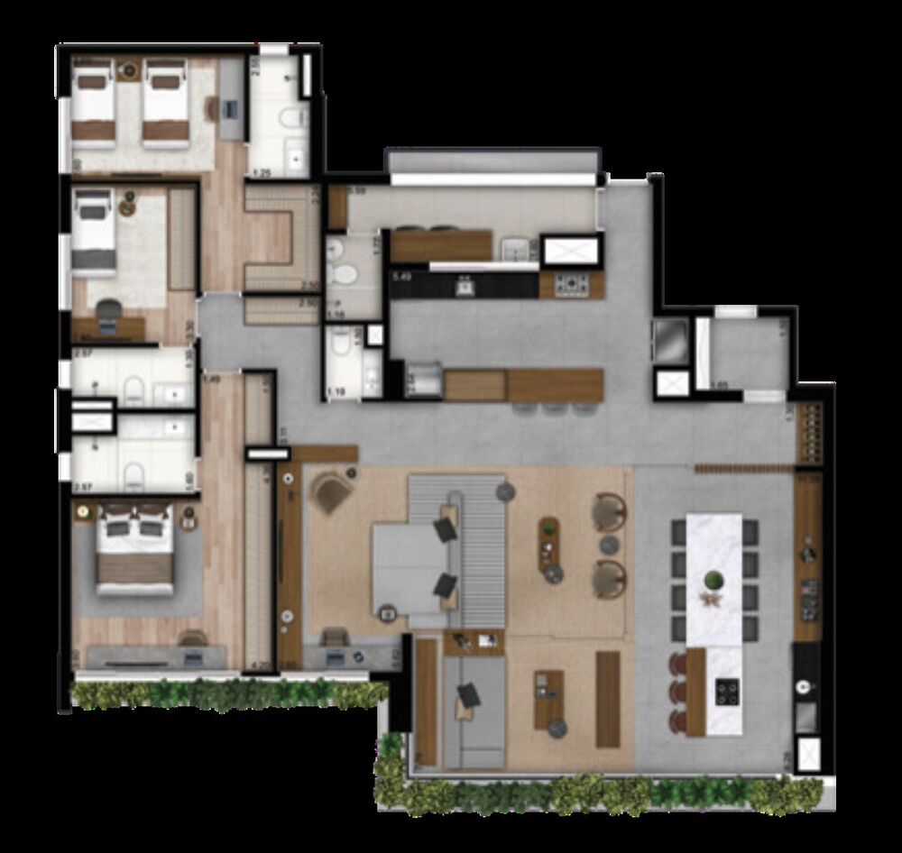 Apartamento, 4 quartos, 201 m² - Foto 17