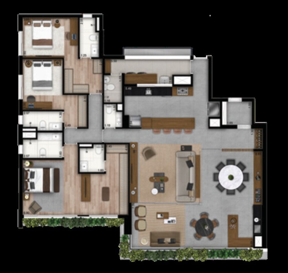 Apartamento, 4 quartos, 201 m² - Foto 16