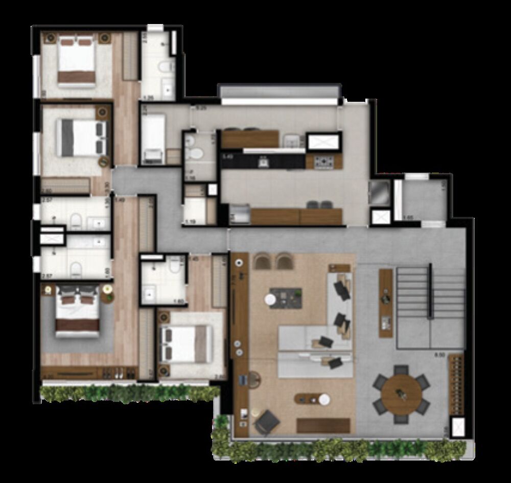 Apartamento, 4 quartos, 201 m² - Foto 19