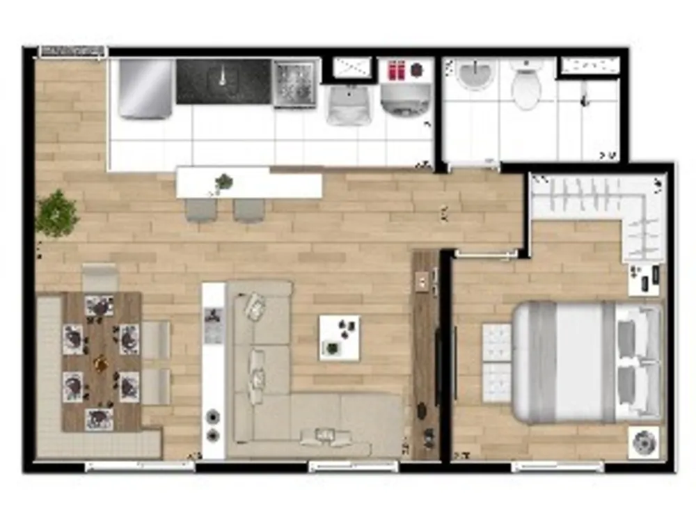 Apartamento, 2 quartos, 40 m² - Foto 13