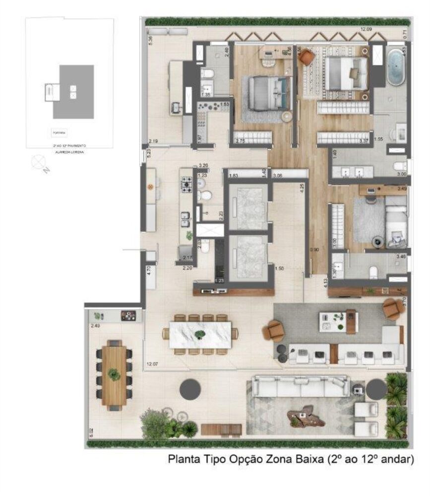 Apartamento, 4 quartos, 585 m² - Foto 16