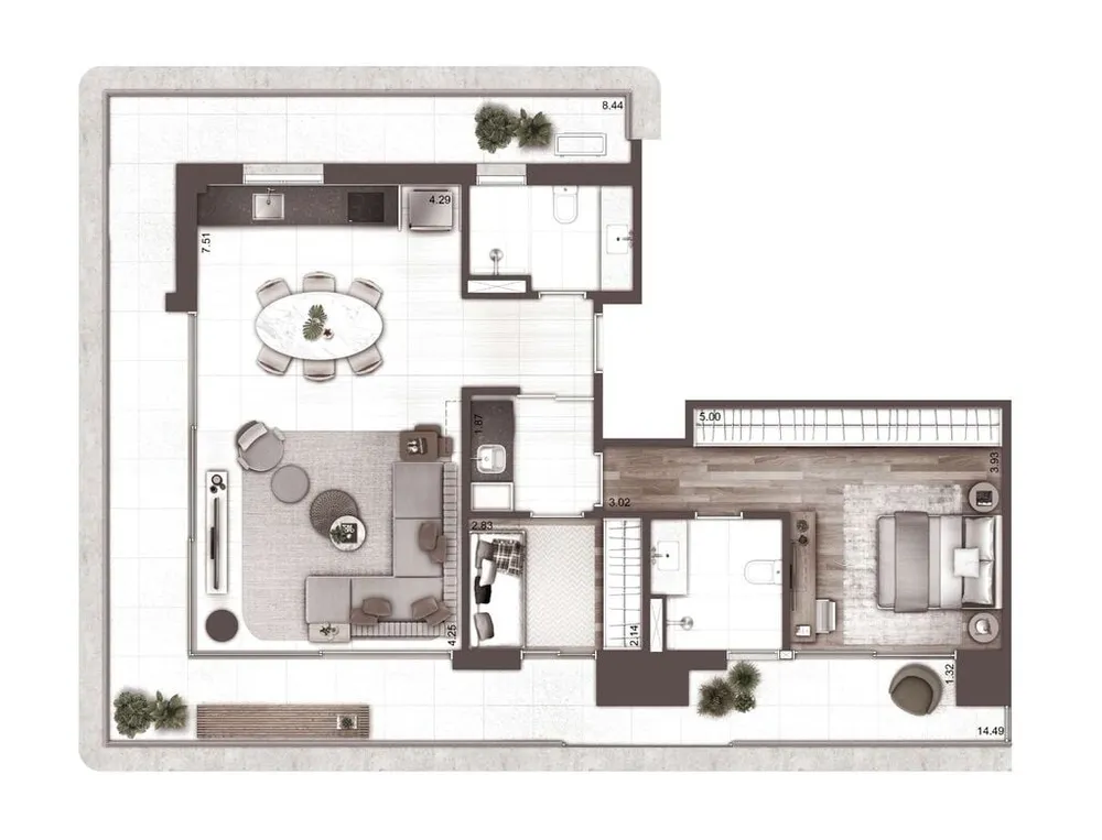 Apartamento, 2 quartos, 106 m² - Foto 24