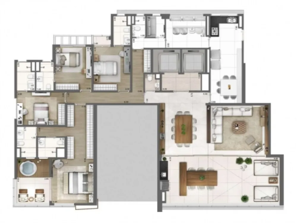 Cobertura, 4 quartos, 481 m² - Foto 8
