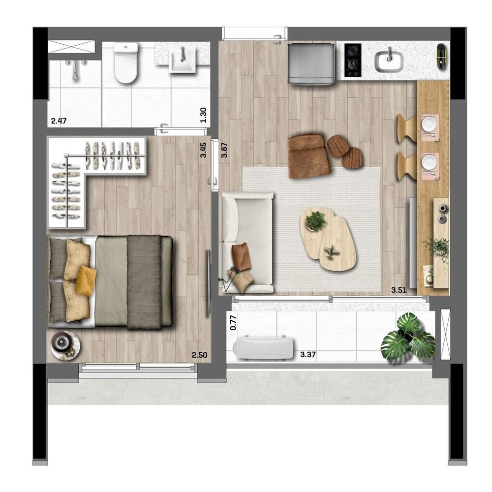 Apartamento, 2 quartos, 82 m² - Foto 7