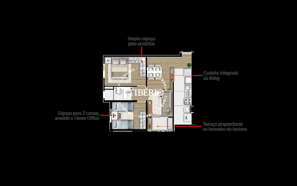 Apartamento à venda com 3 quartos, 76m² - Foto 7