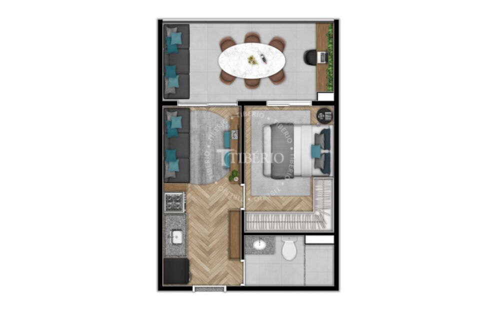 Apartamento, 1 quarto, 26 m² - Foto 22