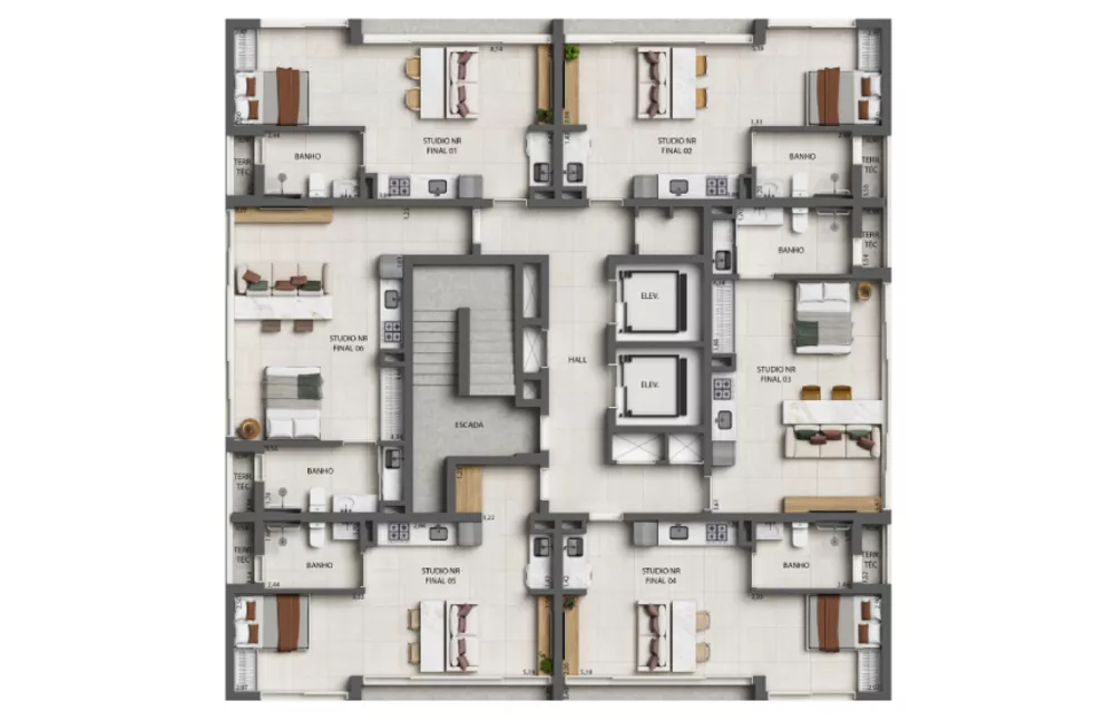 Apartamento, 1 quarto, 37 m² - Foto 1