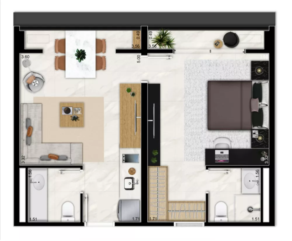 Kitnet-Studio, 22 m² - Foto 20