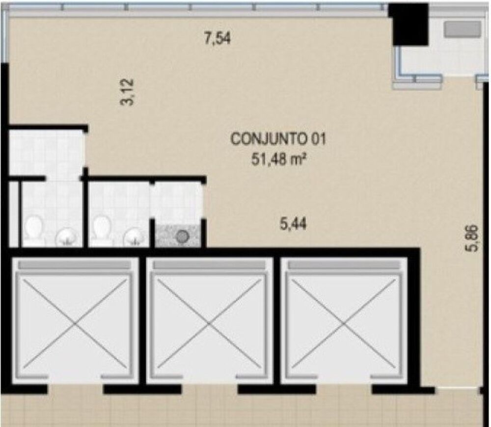 Sala-Conjunto, 43 m² - Foto 14