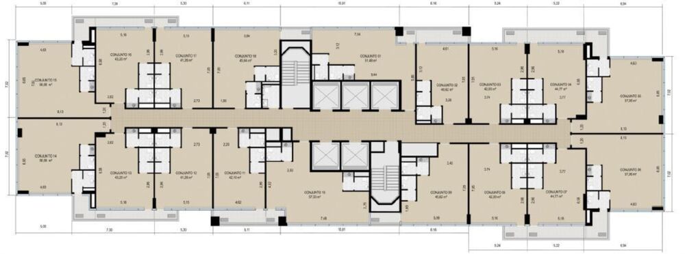 Sala-Conjunto, 43 m² - Foto 8