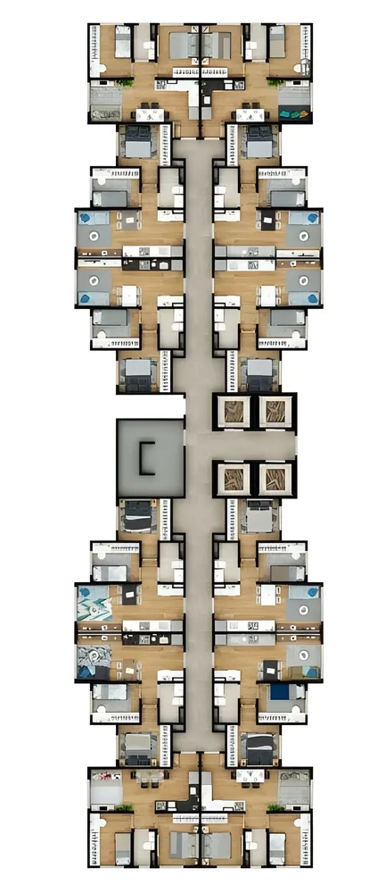 Apartamento, 2 quartos, 40 m² - Foto 7