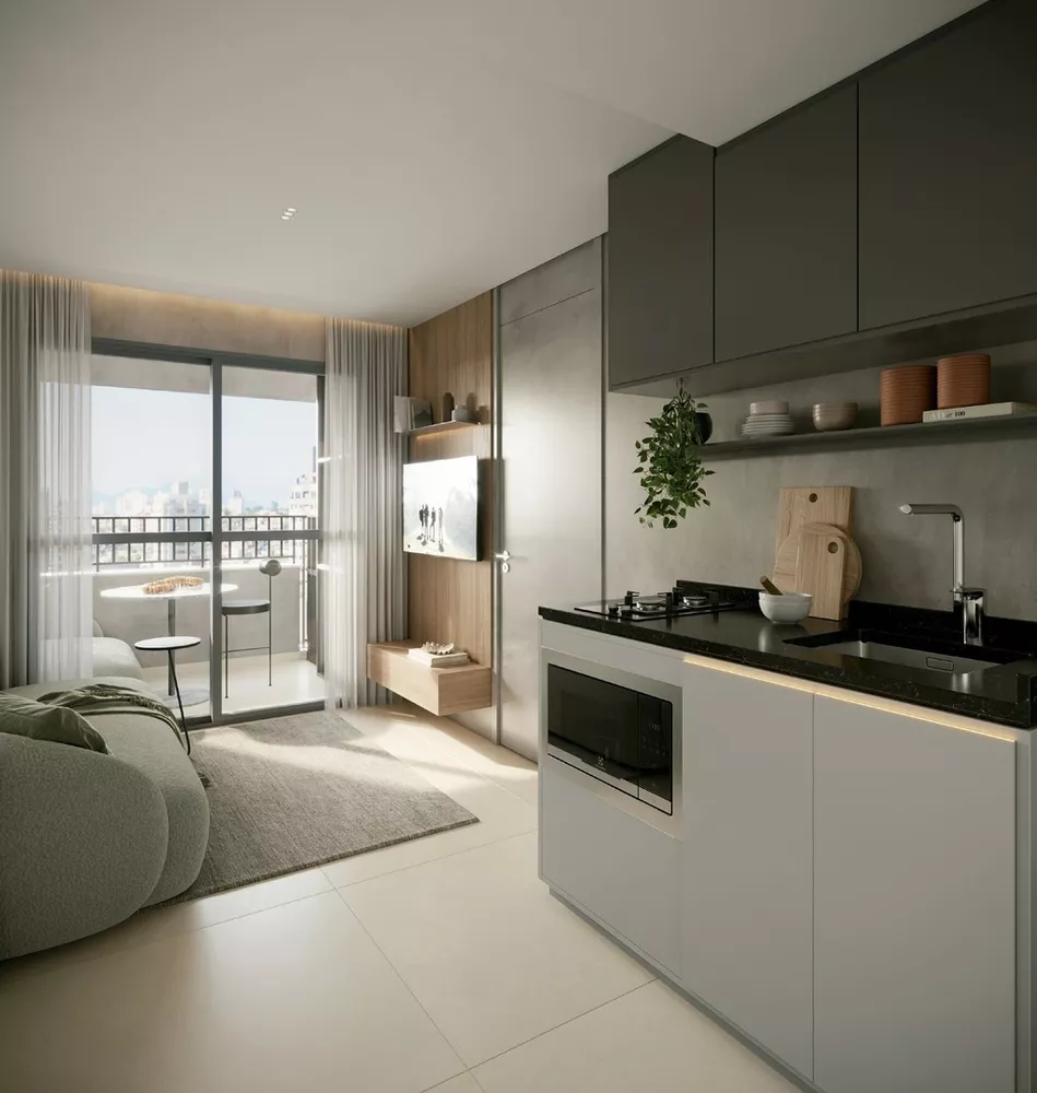 Apartamento, 1 quarto, 42 m² - Foto 2