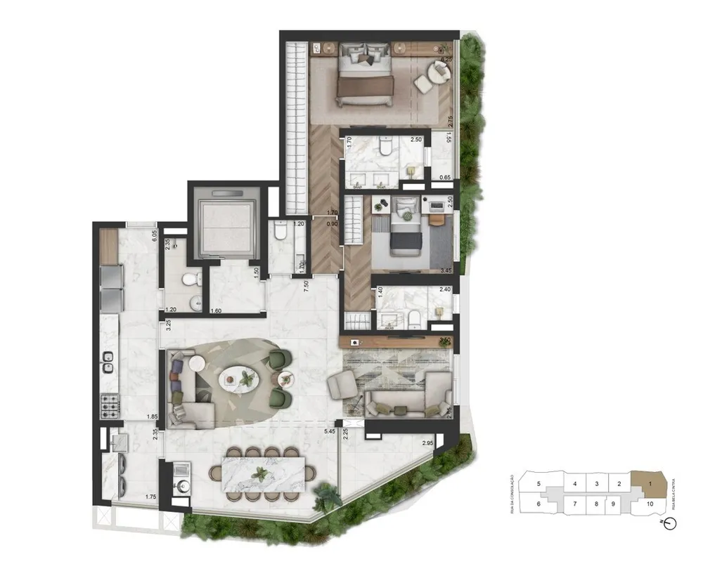Apartamento, 3 quartos, 148 m² - Foto 12
