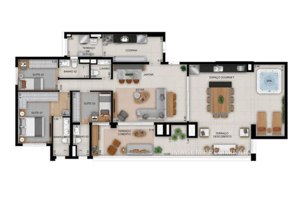 Apartamento, 2 quartos, 70 m² - Foto 16