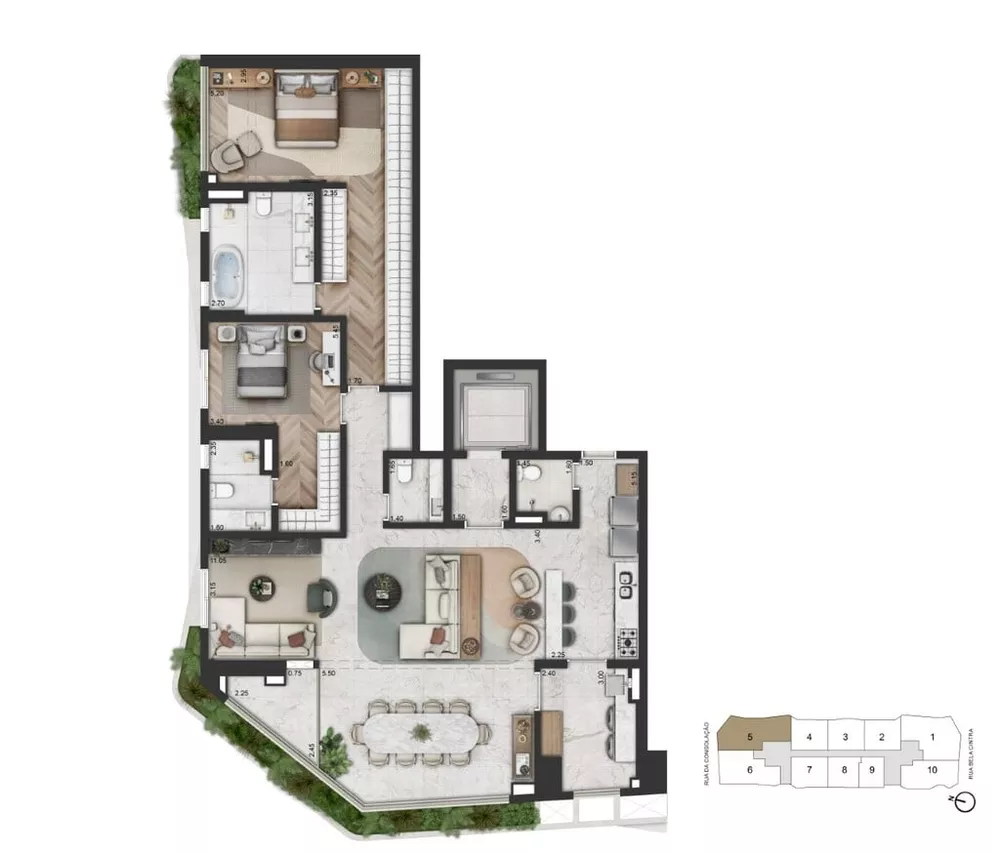 Apartamento, 2 quartos, 83 m² - Foto 12