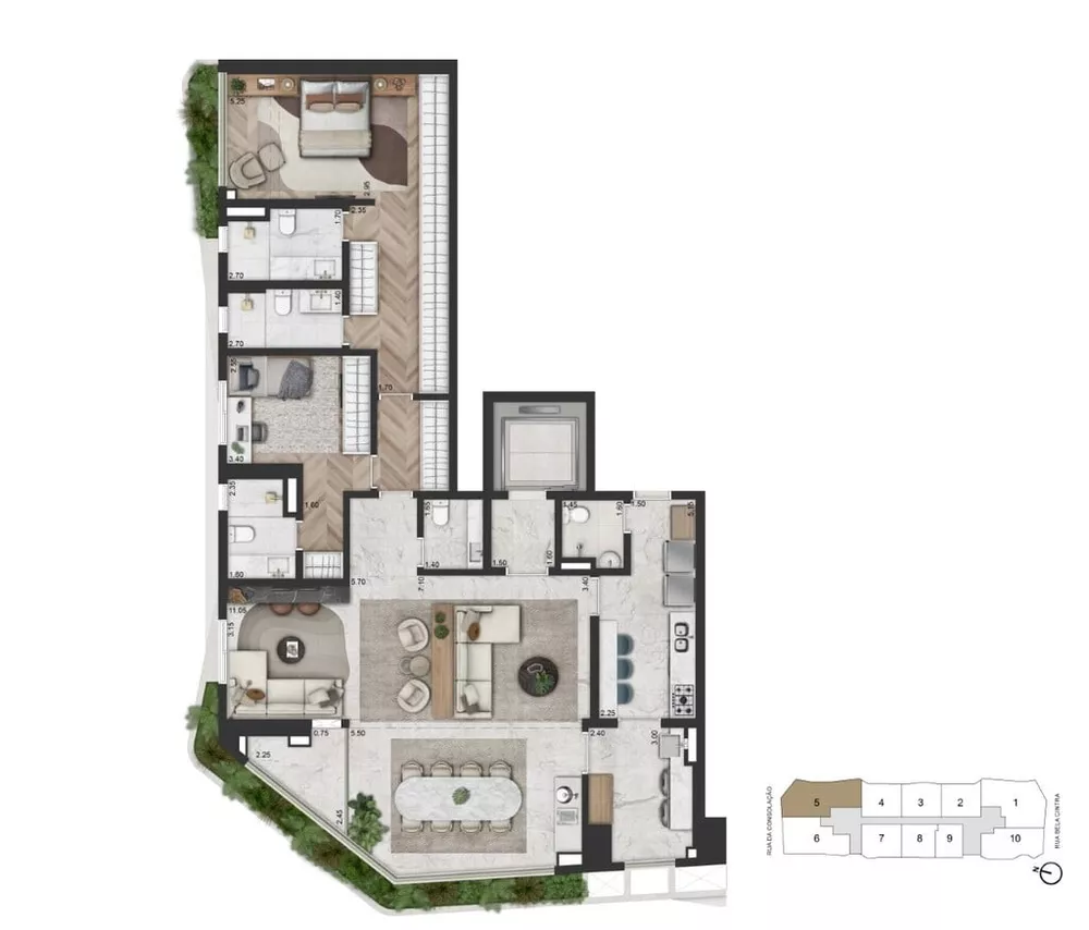 Apartamento, 2 quartos, 83 m² - Foto 7
