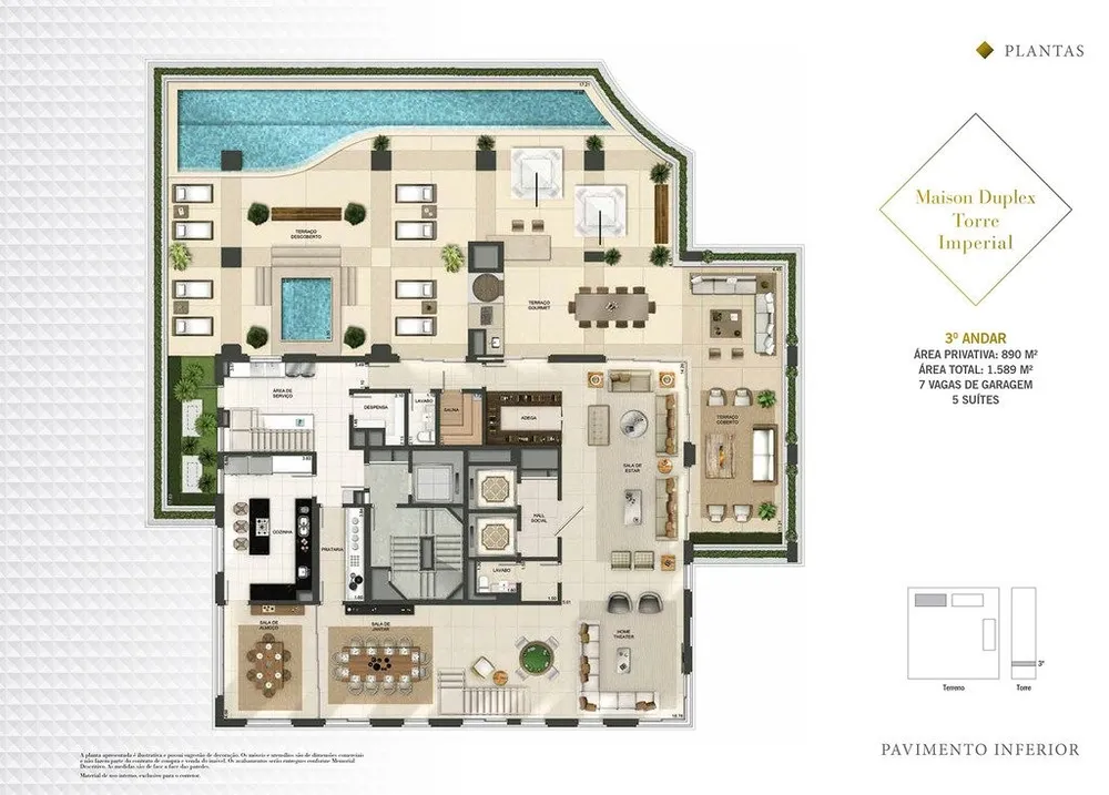 Apartamento, 5 quartos, 893 m² - Foto 11