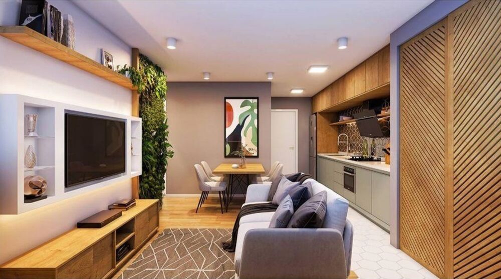 Apartamento, 2 quartos, 52 m² - Foto 2