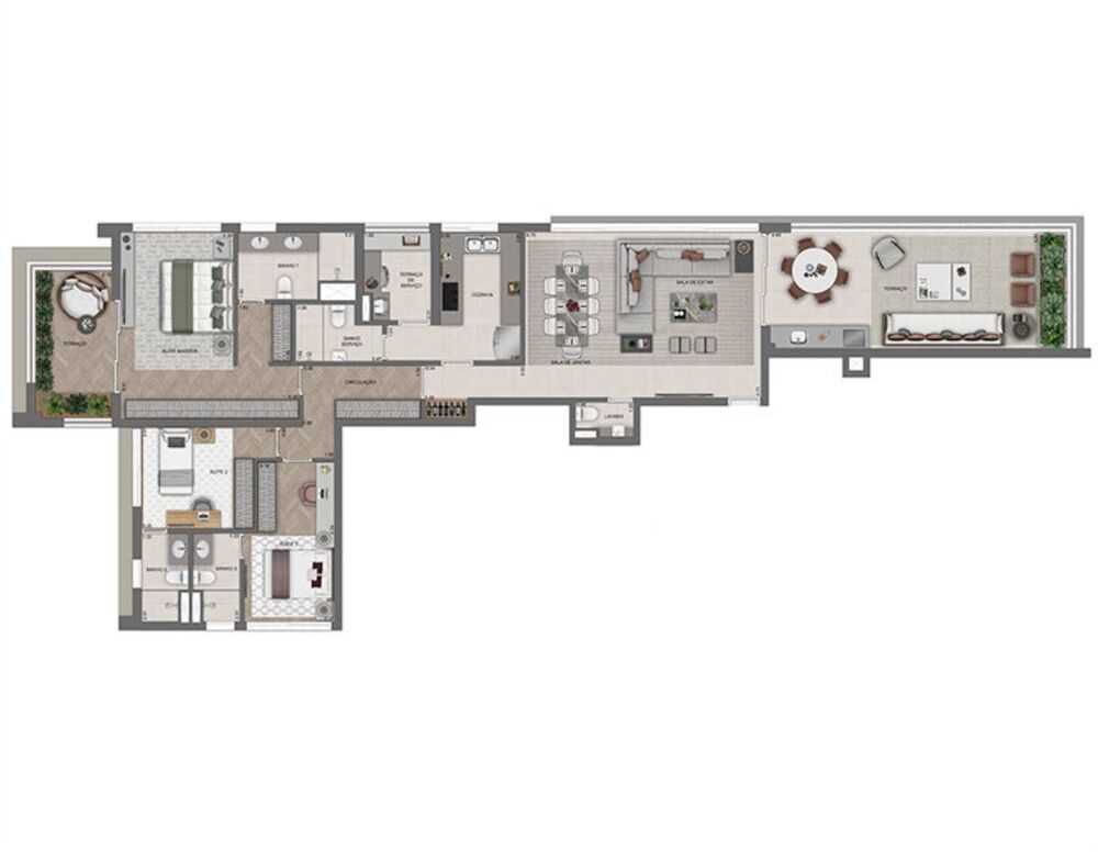 Apartamento, 3 quartos, 265 m² - Foto 5