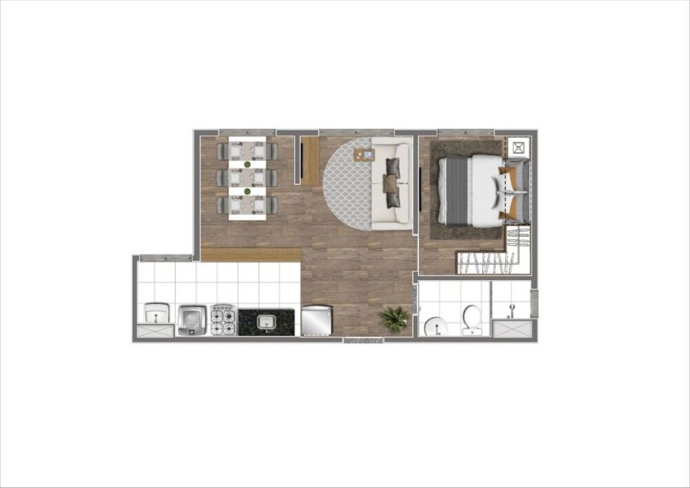Apartamento, 2 quartos, 36 m² - Foto 15