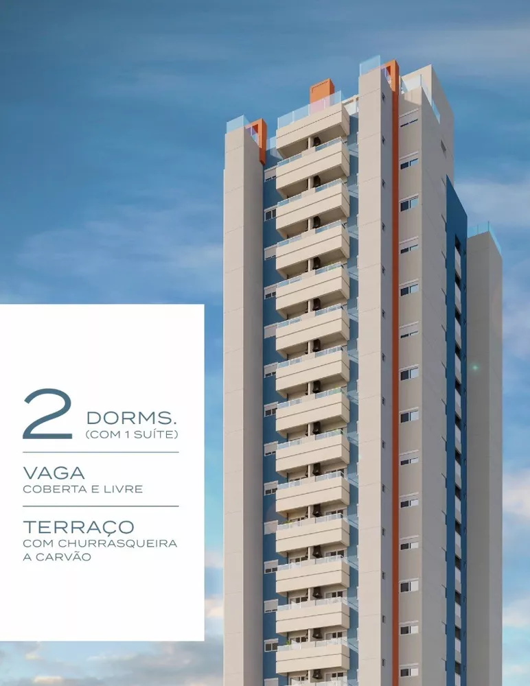 Apartamento à venda com 2 quartos, 54m² - Foto 2