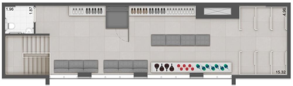 Loja-Salão, 152 m² - Foto 6